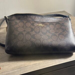 Coach Signature Brown Crossbody Bag